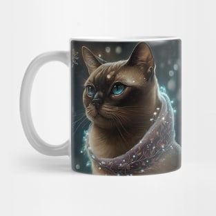 Burmese In Snow Mug